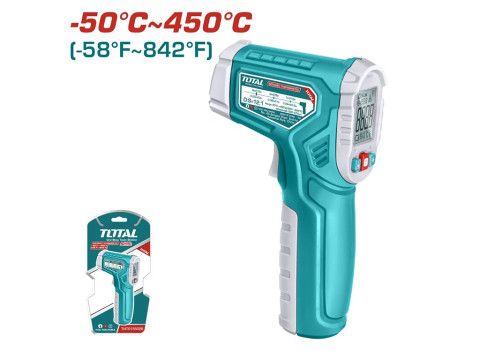 THIT0155028, Термометр инфрокрасный -50°C~450°C, время 0,5сек. TOTAL