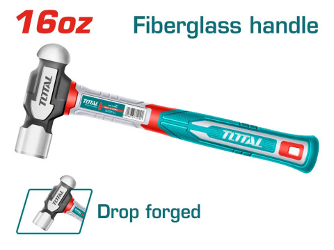THBPH61016, Молоток с круглым бойком,вес: 16 унций/450г TOTAL