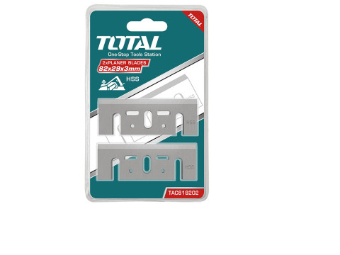 TAC618202, Ножи сменные для рубанка (82X29X3.0mm, сталь-HSS ) TOTAL