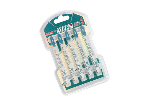 TAC51144D, Полотнa для лобзика по дереву 5шт,длина зуба: 74 мм, 6TPI TOTAL