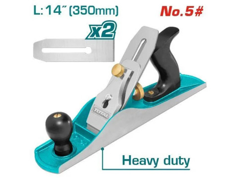 THTP0205, Рубанок металический 350мм TOTAL