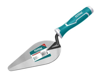 THT82716, Кельма каменщика (мастерок) для кирпичной кладки, пластиковая ручка, 180мм TOTAL
