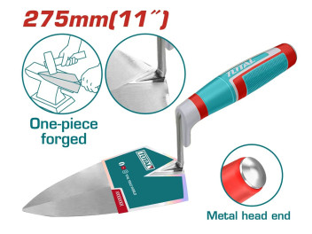 THT82911, Кельма каменщика,275мм (11'), толщина лезвия: 1,8мм TOTAL