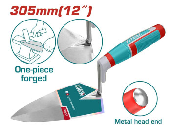 THT82912, Кельма каменщика,305мм (12'), толщина лезвия: 1,8мм TOTAL