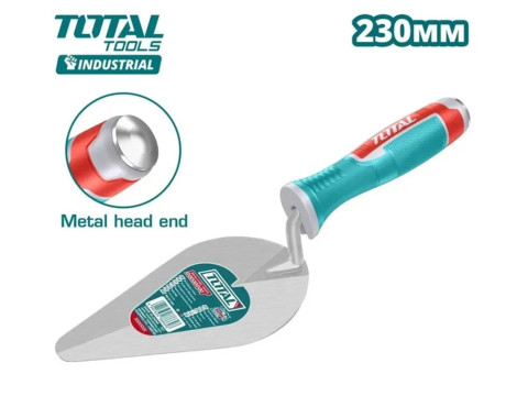 THT82916, Кельма каменщика,9'/230мм (пластиковая ручка),диаметр шатуна: 9,5мм TOTAL