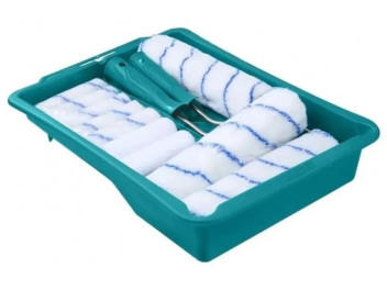 THT8112230131, Набор малярный 13 в 1 (валик-10 шт, кювета 435x300мм, ручка-2 шт) TOTAL THT8112230131, Набор малярный 13 в 1 (валик-10 шт, кювета 435x300мм, ручка-2 шт) TOTAL