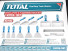 THKBPS1206, Набор шпателей и мастерков (12 шт.), TOTAL