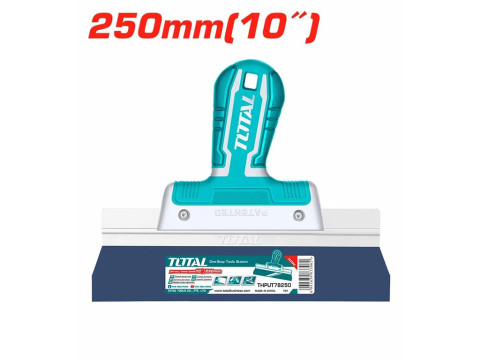 THPUT78250, Шпатель фасадный 10'/250mm, сталь, обрезиненная рукоятка TOTAL