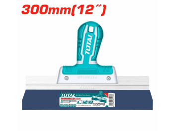 THPUT78300, Шпатель фасадный 12'/300mm, сталь, обрезиненная рукоятка TOTAL