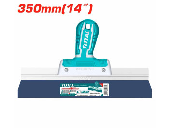 THPUT78350, Шпатель фасадный 14'/350mm, сталь, обрезиненная рукоятка TOTAL