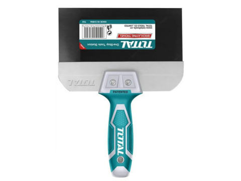 THPUT78400, Шпатель фасадный 16'/400mm, сталь, обрезиненная рукоятка TOTAL