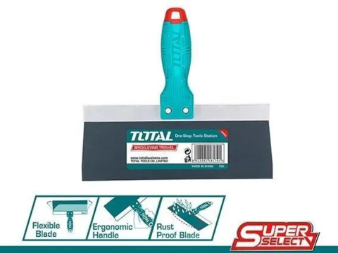 THPUT20011, Шпатель фасадный 8'/200mm, толщина лезвия 0,5мм TOTAL