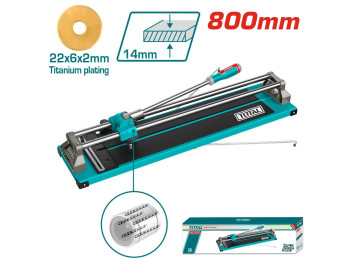 THT578001, Плиткорез,макс. длина резки:800мм,макс. толщина резки:14мм,размер лезвия:22x6x2мм, 11кг,1