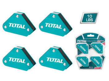 TAMWH4001, Набор магнитных держателей для сварки 70*42.5*12mm, 45°,90°,135° TOTAL TAMWH4001, Набор магнитных держателей для сварки 70*42.5*12mm, 45°,90°,135° TOTAL