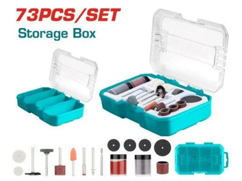 TAKMG7072, Набор аксессуаров для гравера, универсальный набор из 73 предметов TOTAL