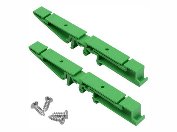 Крепление на DIN-рейку DRG-04-GREEN, полиамид, зеленый, RUICHI