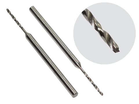 сверло по металлу 0,9мм хвостовик 2,34мм твердосплавное для печатных плат