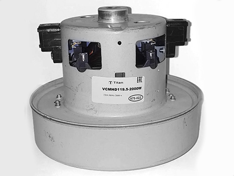 Двигатель пылесоса 2000W H=119,5mm D=134,7mm, VCMHD119.5-2000W TITAN